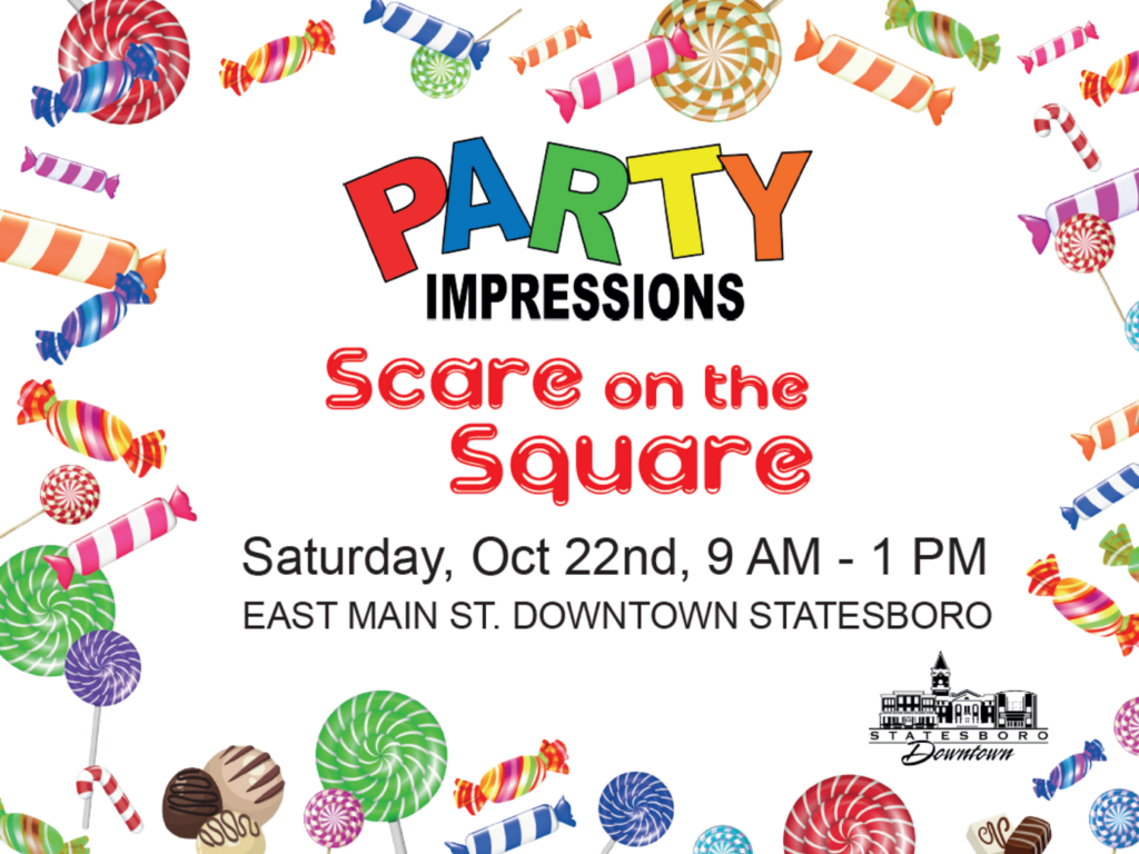 Poster for the Scare on the Square event